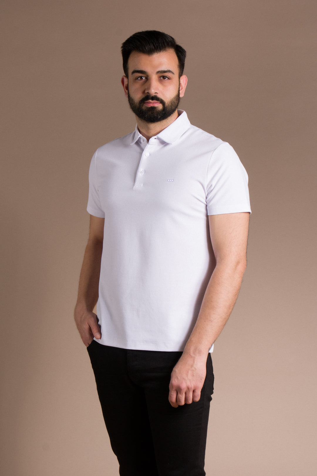 Pamuklu Polo Yaka T-Shirt