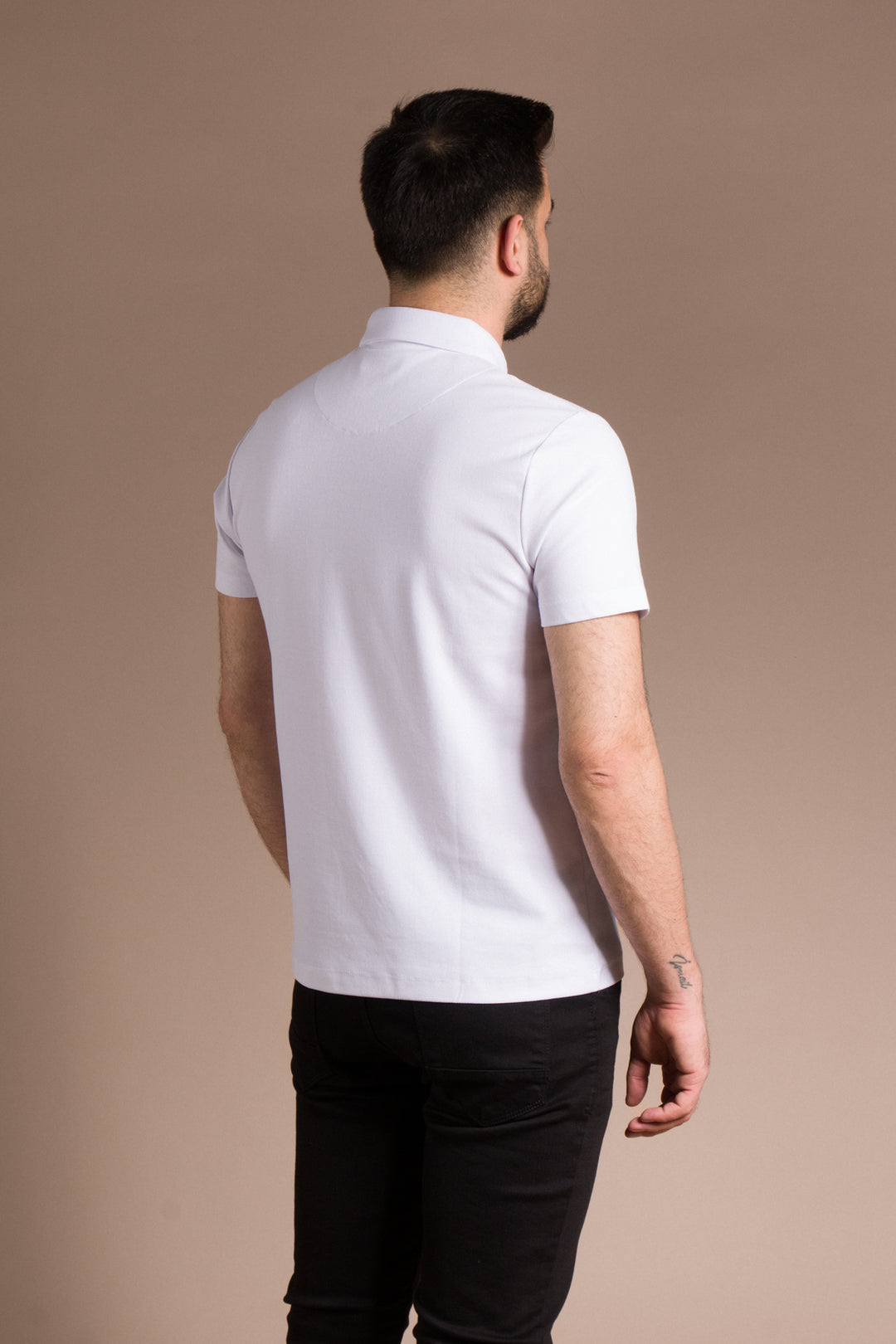 Pamuklu Polo Yaka T-Shirt