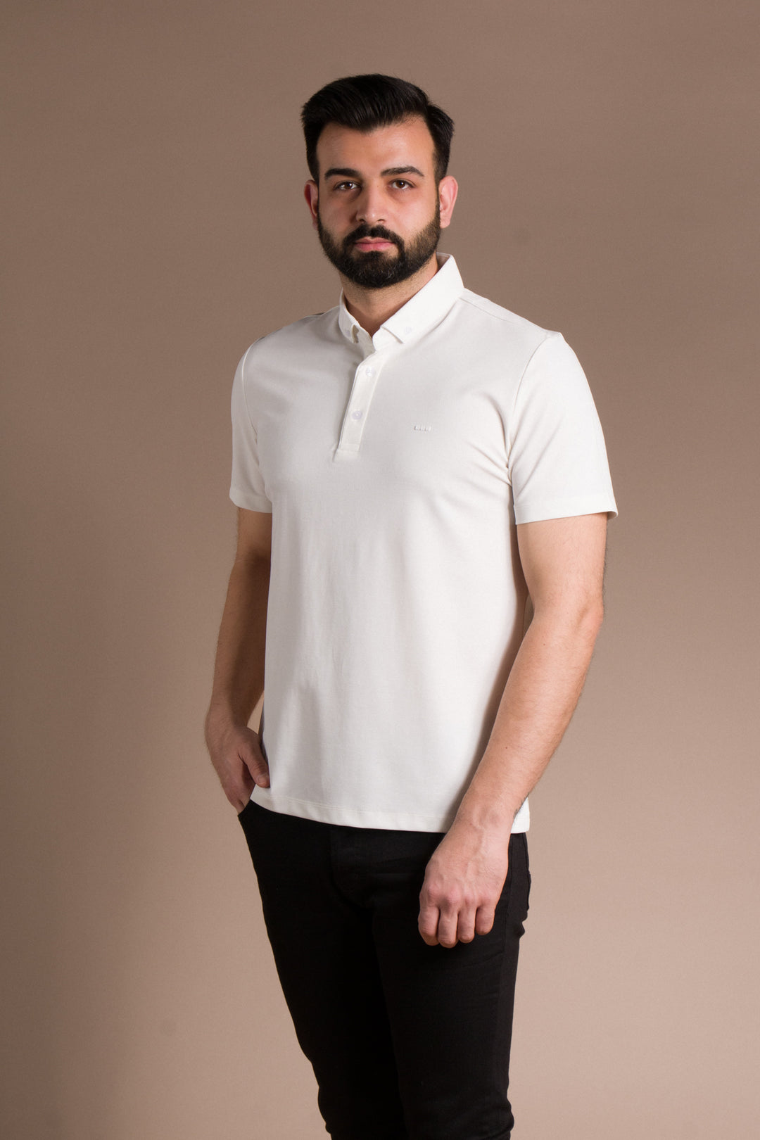 Pamuklu Polo Yaka T-Shirt