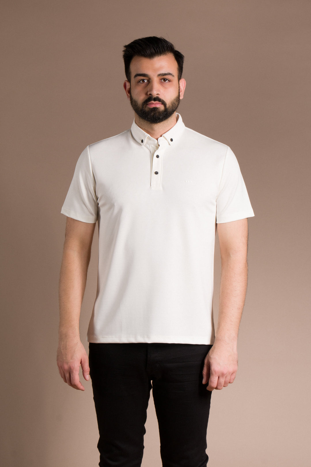 Soft Yakalı Düğmeli Polo T-Shirt