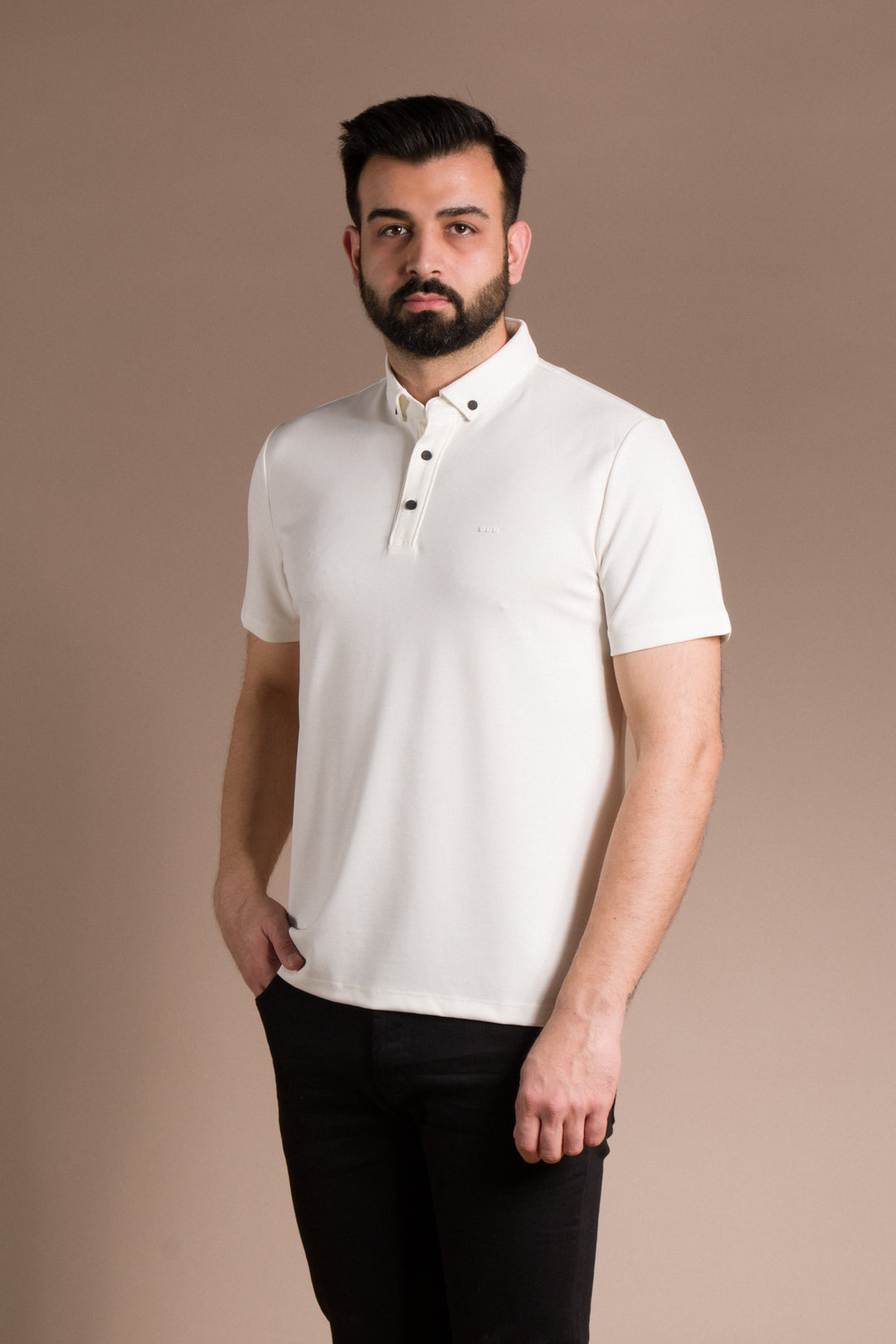 Soft Yakalı Düğmeli Polo T-Shirt