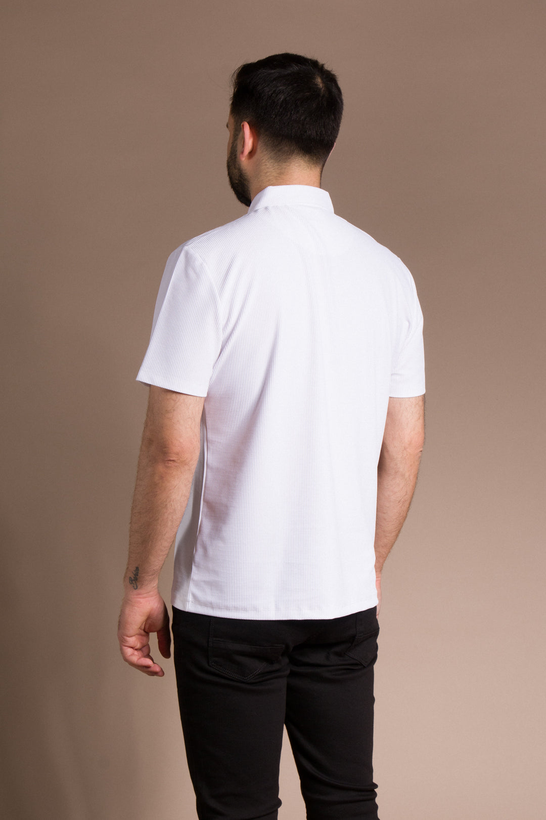Dokulu Polo Yaka T-Shirt