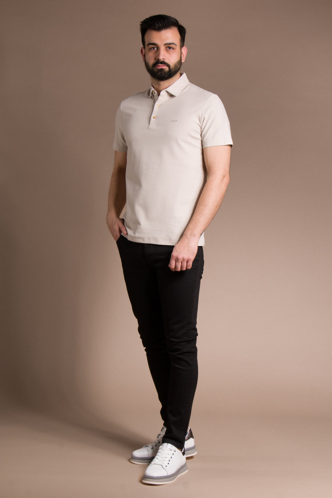 Pamuklu Polo Yaka T-Shirt
