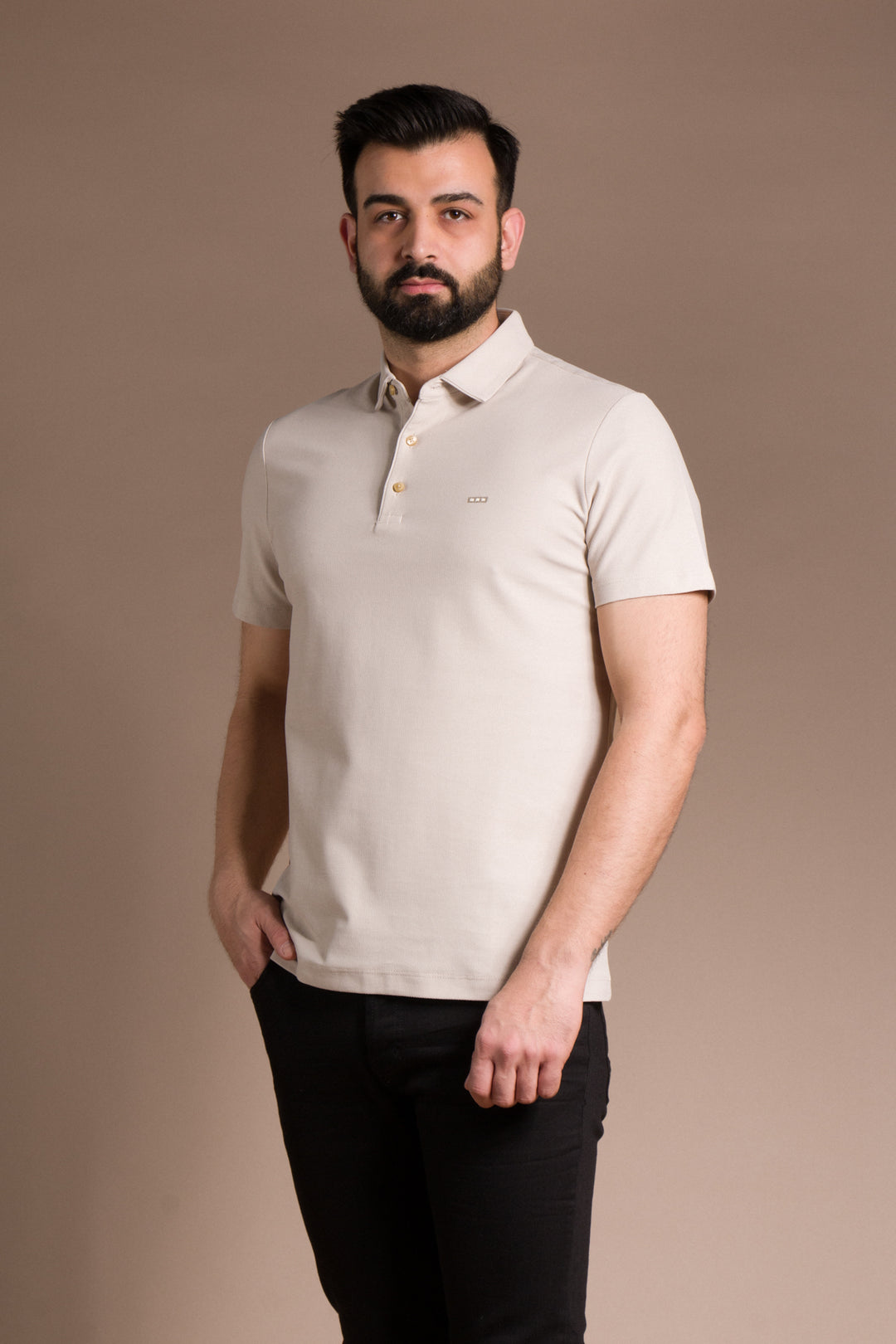 Pamuklu Polo Yaka T-Shirt