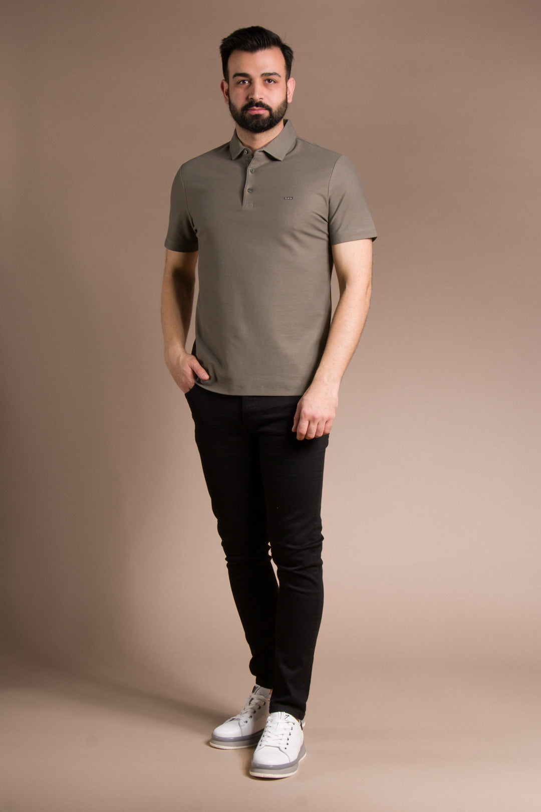 Pamuklu Polo Yaka T-Shirt