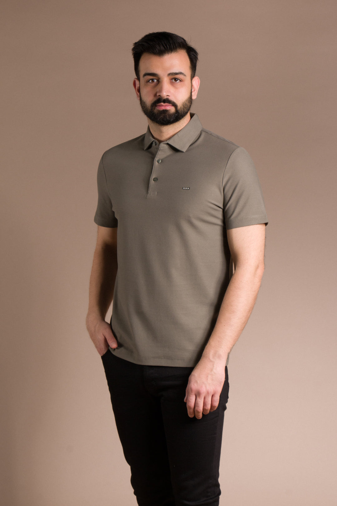 Pamuklu Polo Yaka T-Shirt
