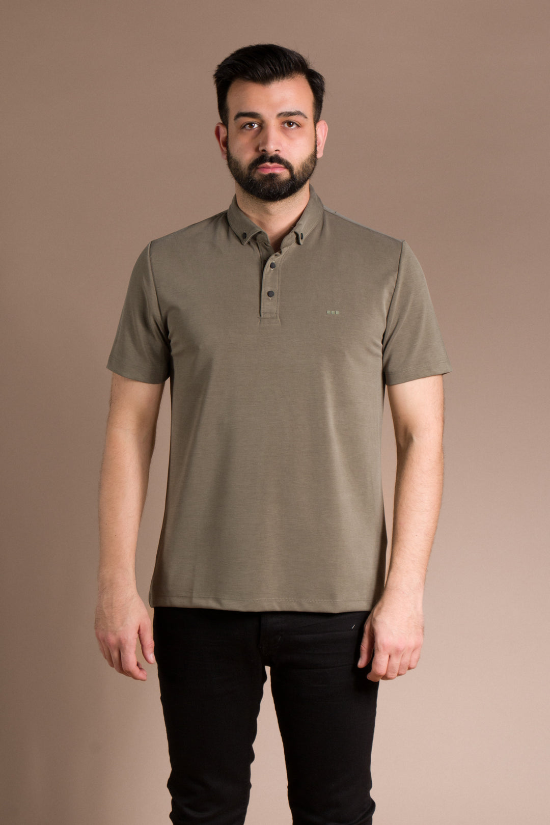 Soft Yakalı Düğmeli Polo T-Shirt