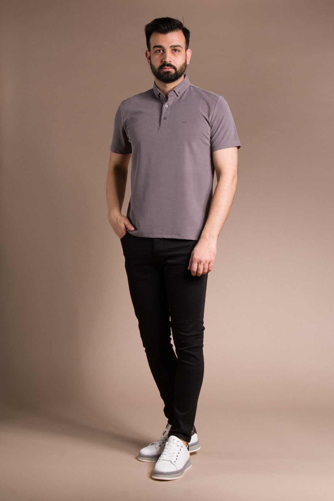 Pamuklu Polo Yaka T-Shirt