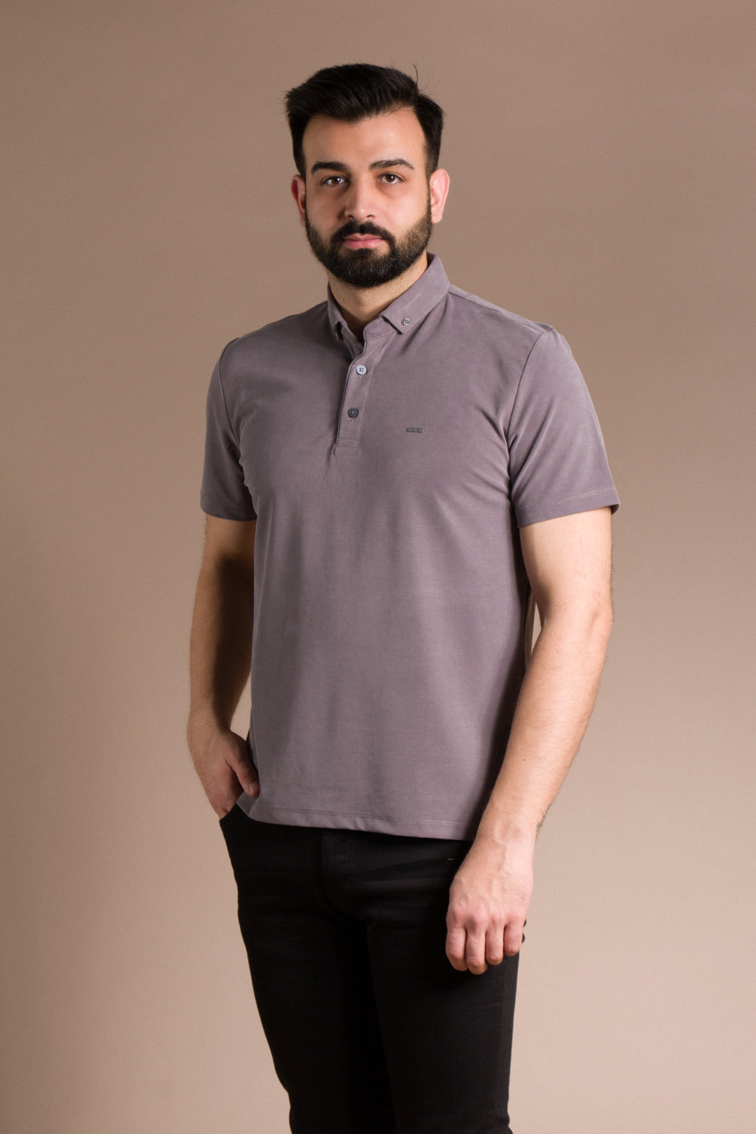 Pamuklu Polo Yaka T-Shirt
