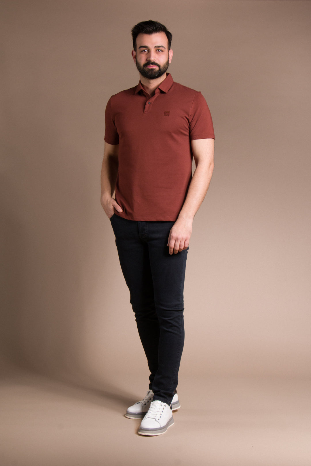 Polo Yaka Basic T-Shirt