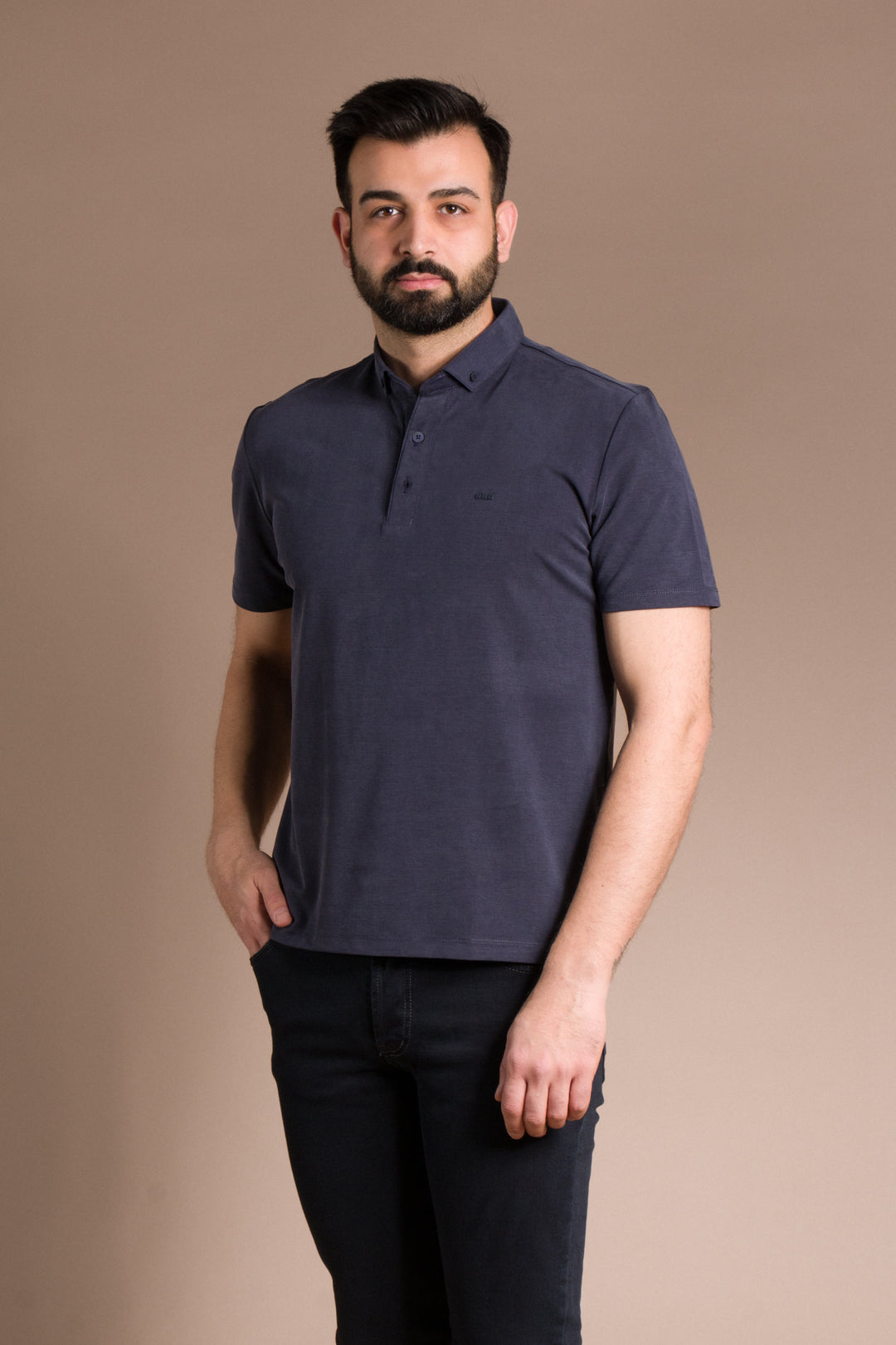 Pamuklu Polo Yaka T-Shirt
