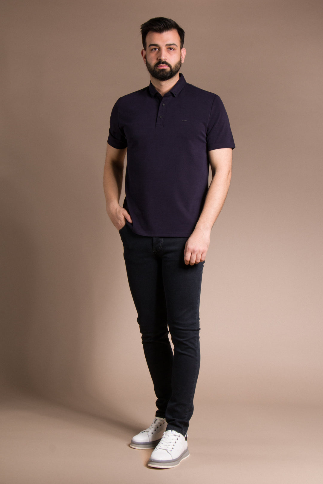 Soft Yakalı Düğmeli Polo T-Shirt