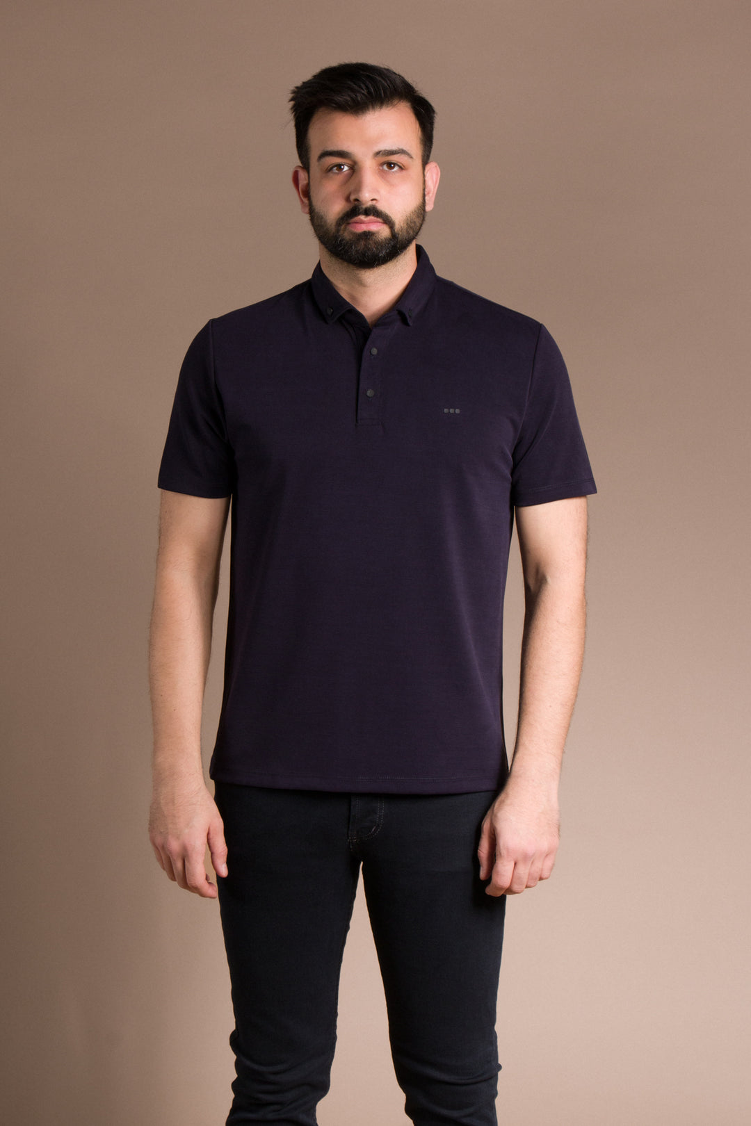 Soft Yakalı Düğmeli Polo T-Shirt
