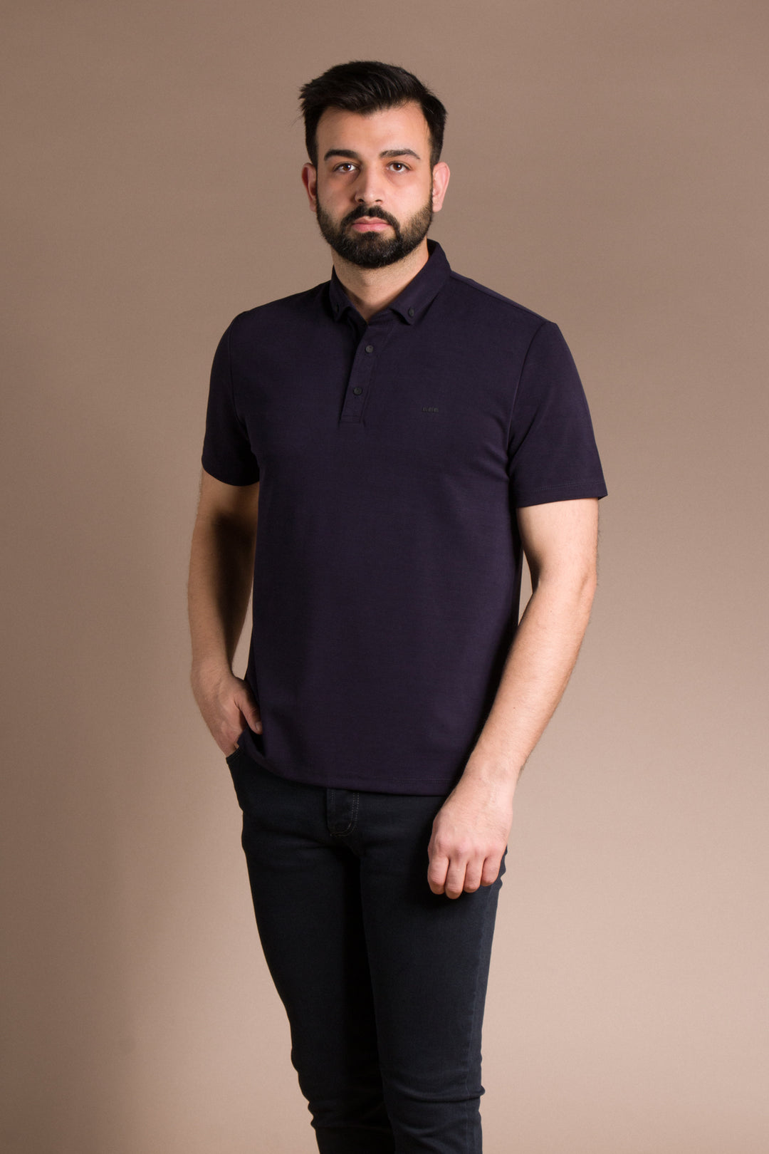 Soft Yakalı Düğmeli Polo T-Shirt