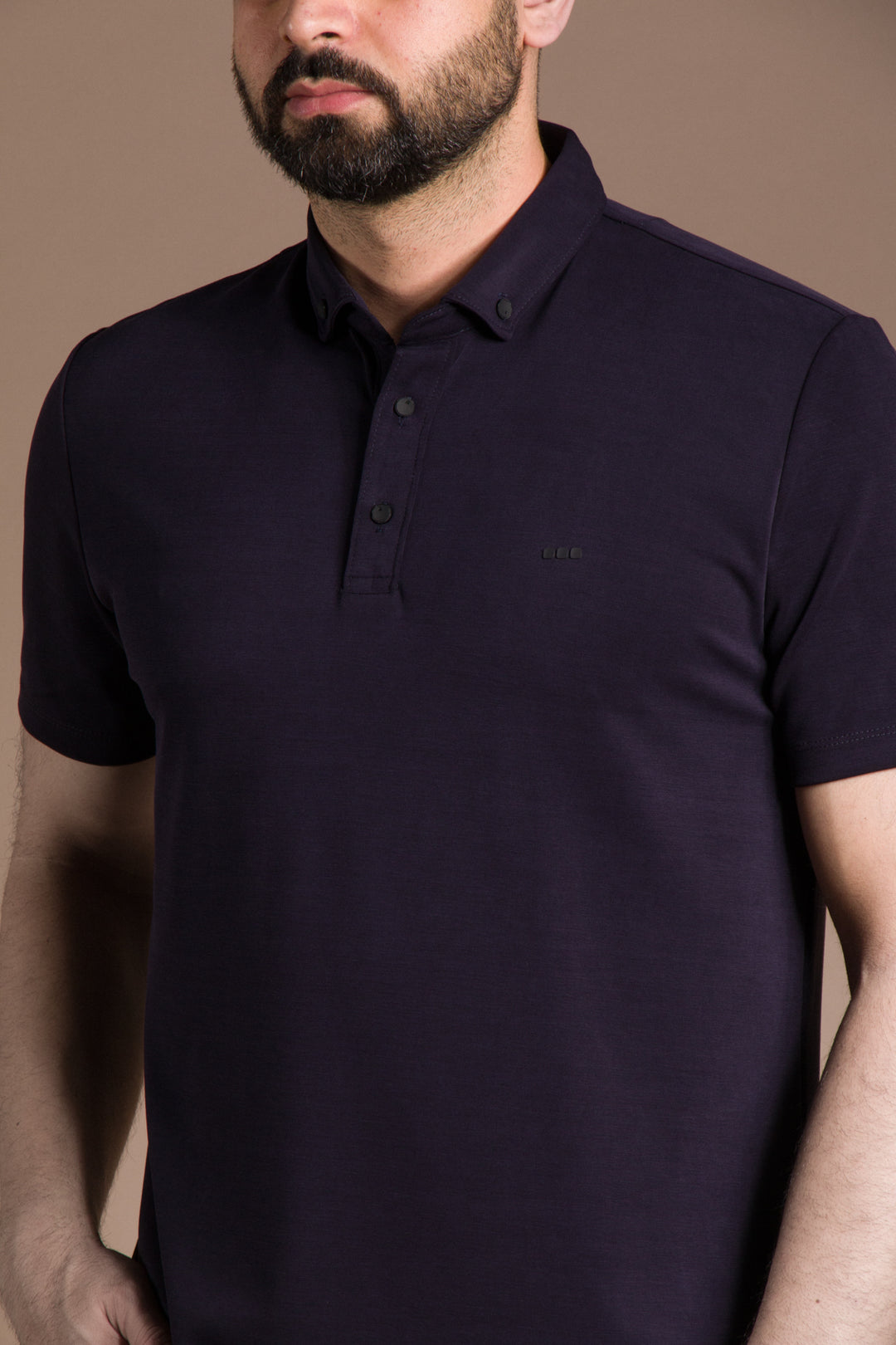 Soft Yakalı Düğmeli Polo T-Shirt