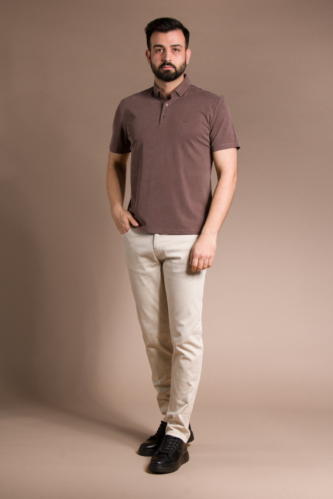 Pamuklu Polo Yaka T-Shirt