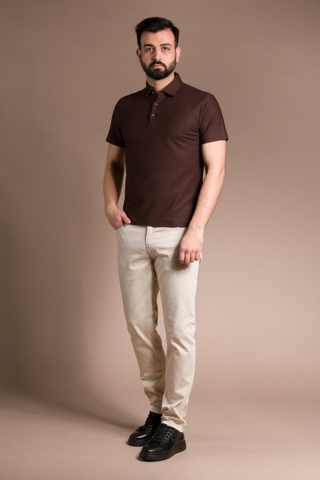 Pamuklu Polo Yaka T-Shirt