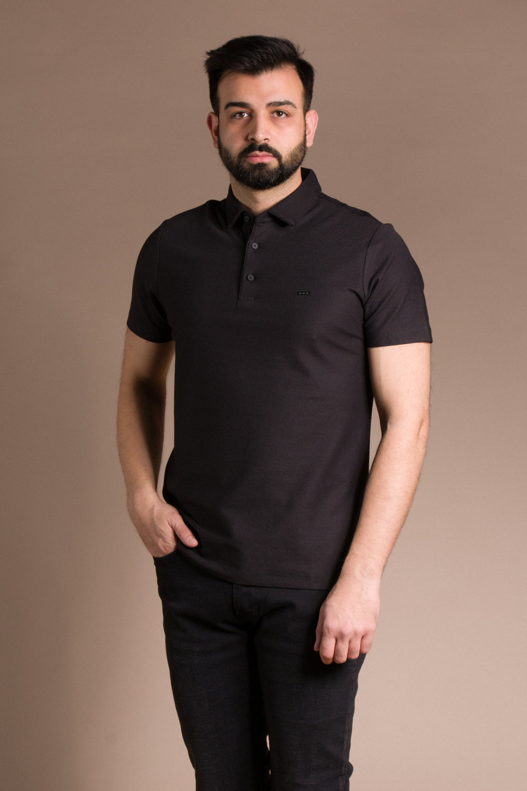 Pamuklu Polo Yaka T-Shirt