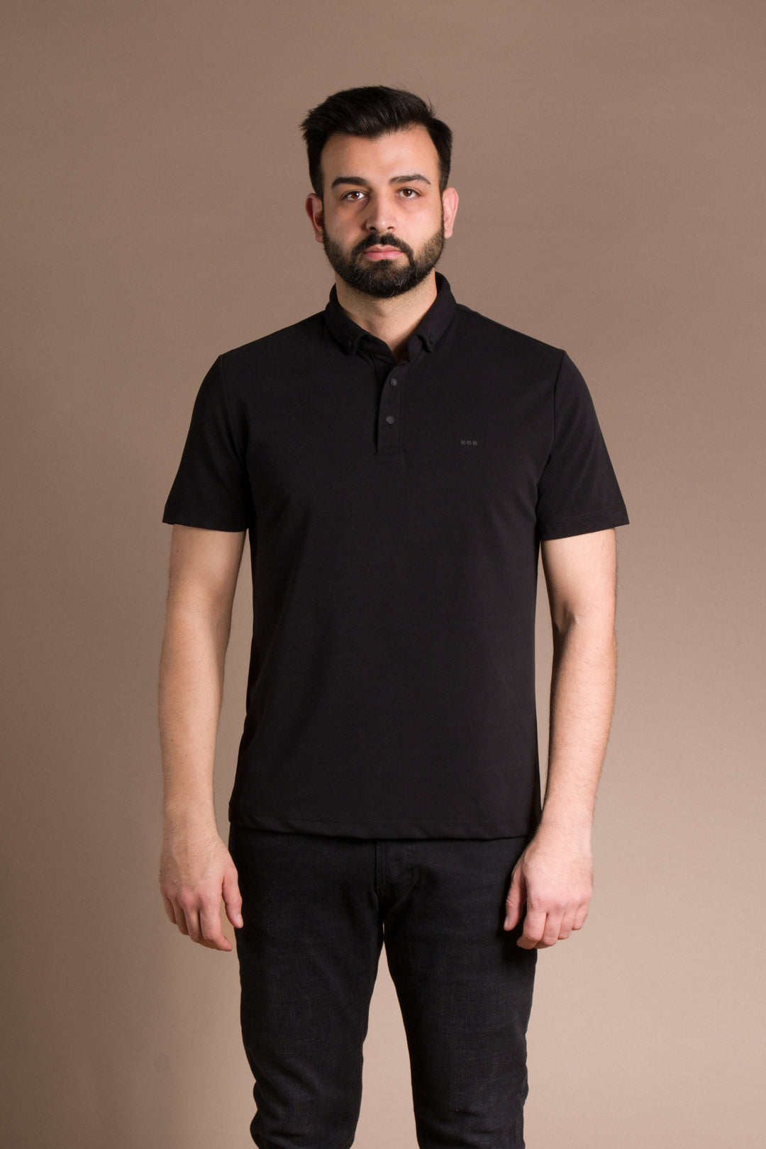 Soft Yakalı Düğmeli Polo T-Shirt