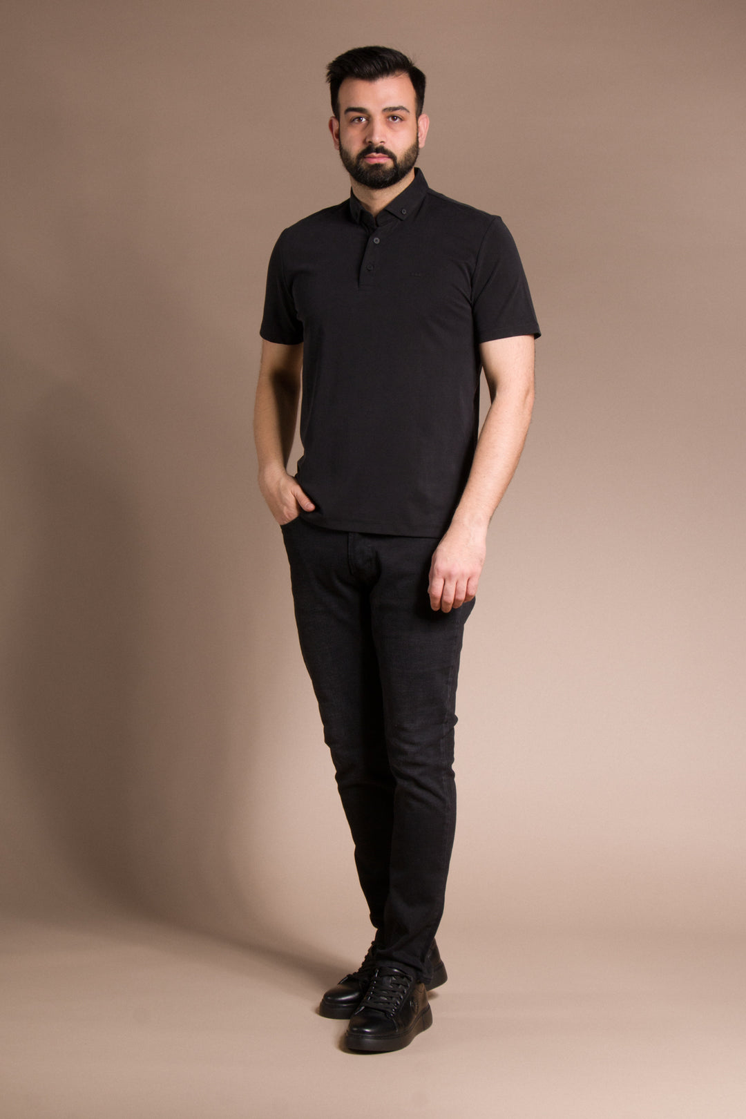 Pamuklu Polo Yaka T-Shirt