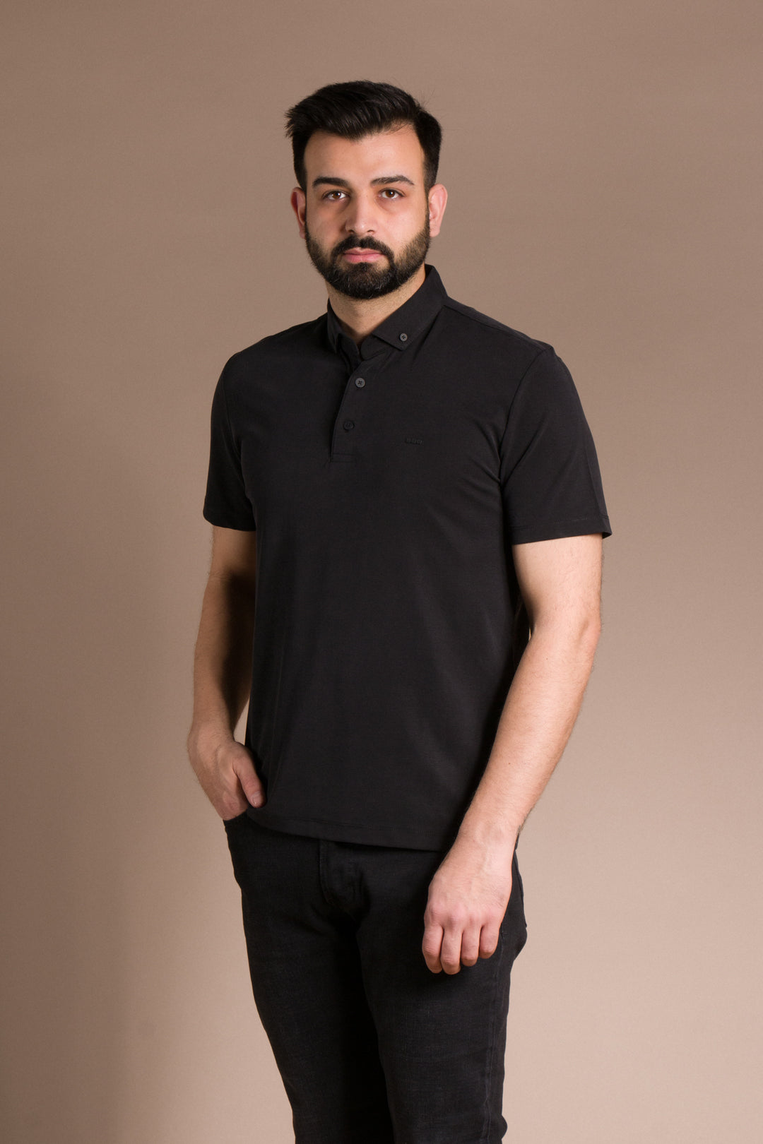Pamuklu Polo Yaka T-Shirt