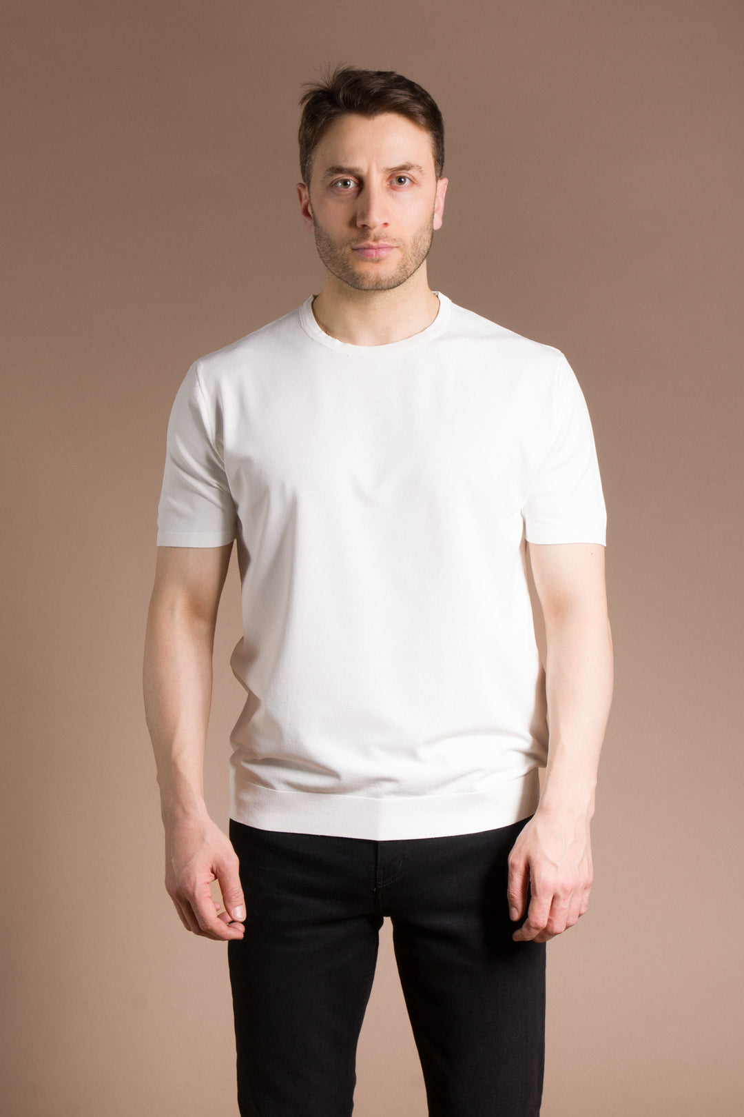 Basic Triko T-Shirt O Yaka