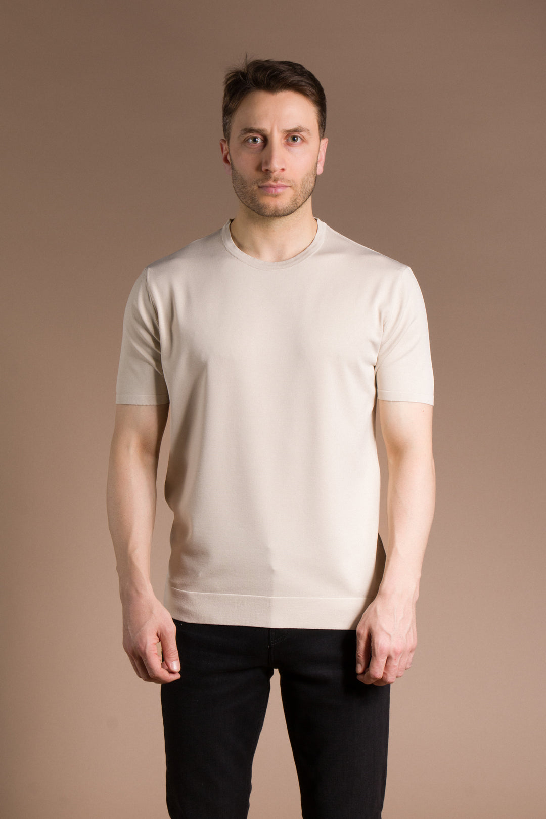 Basic Triko T-Shirt O Yaka