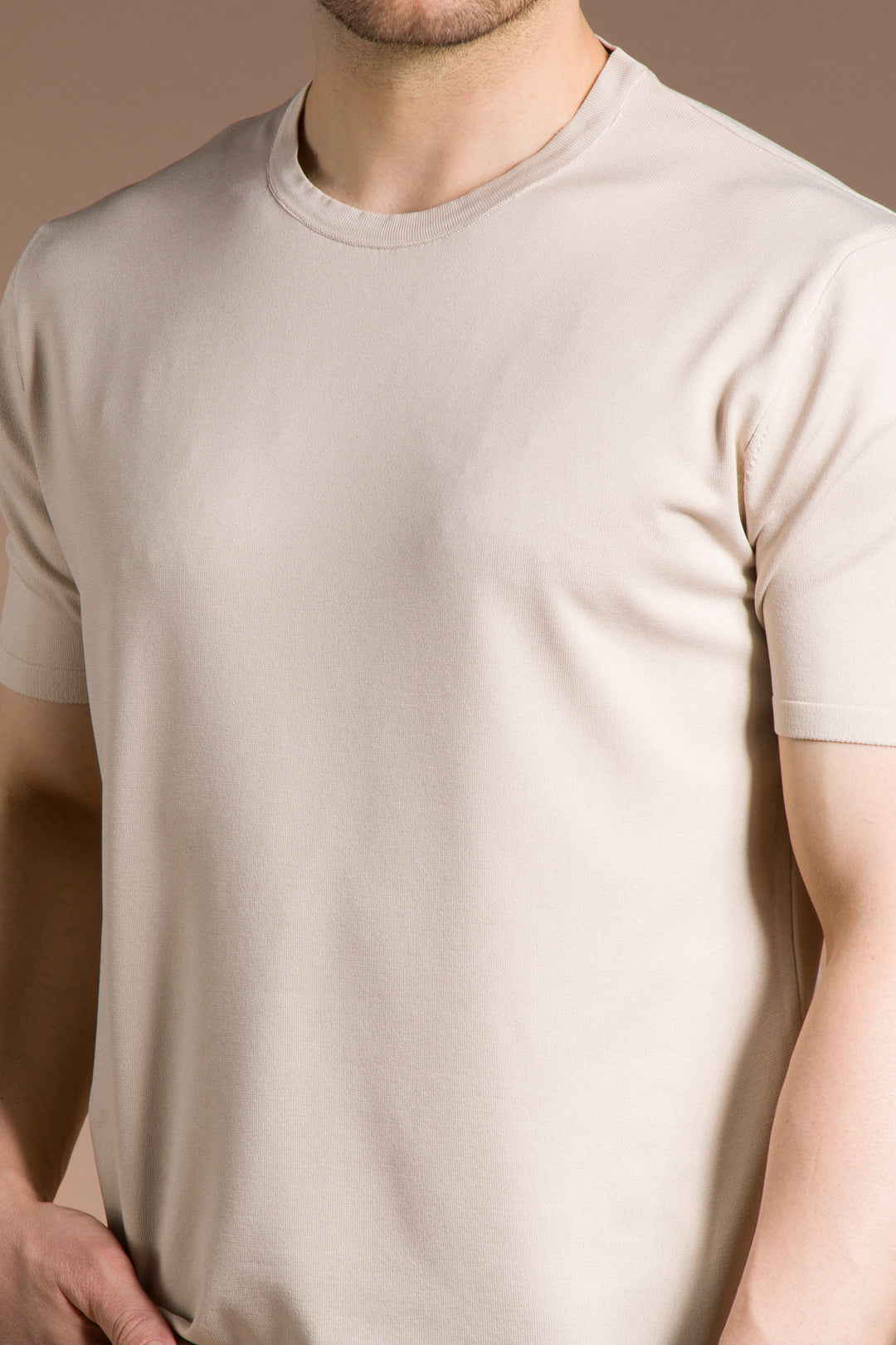 Basic Triko T-Shirt O Yaka