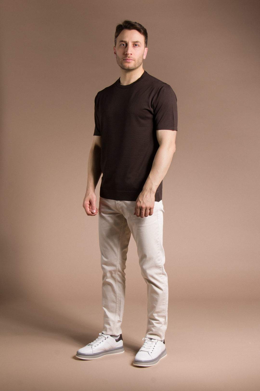 Basic Triko T-Shirt O Yaka
