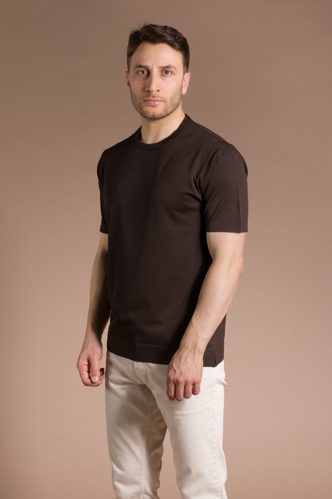 Basic Triko T-Shirt O Yaka