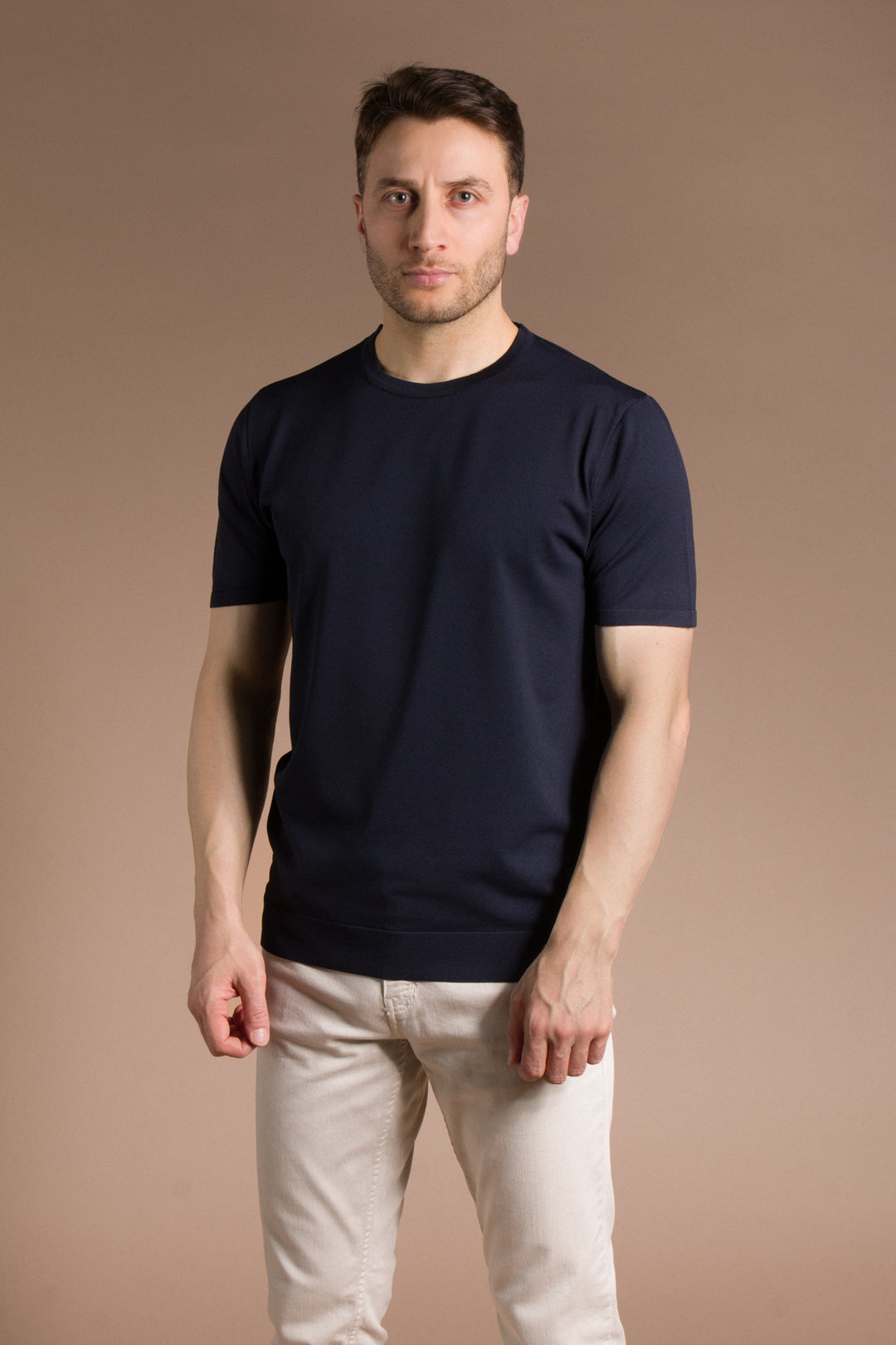 Basic Triko T-Shirt O Yaka