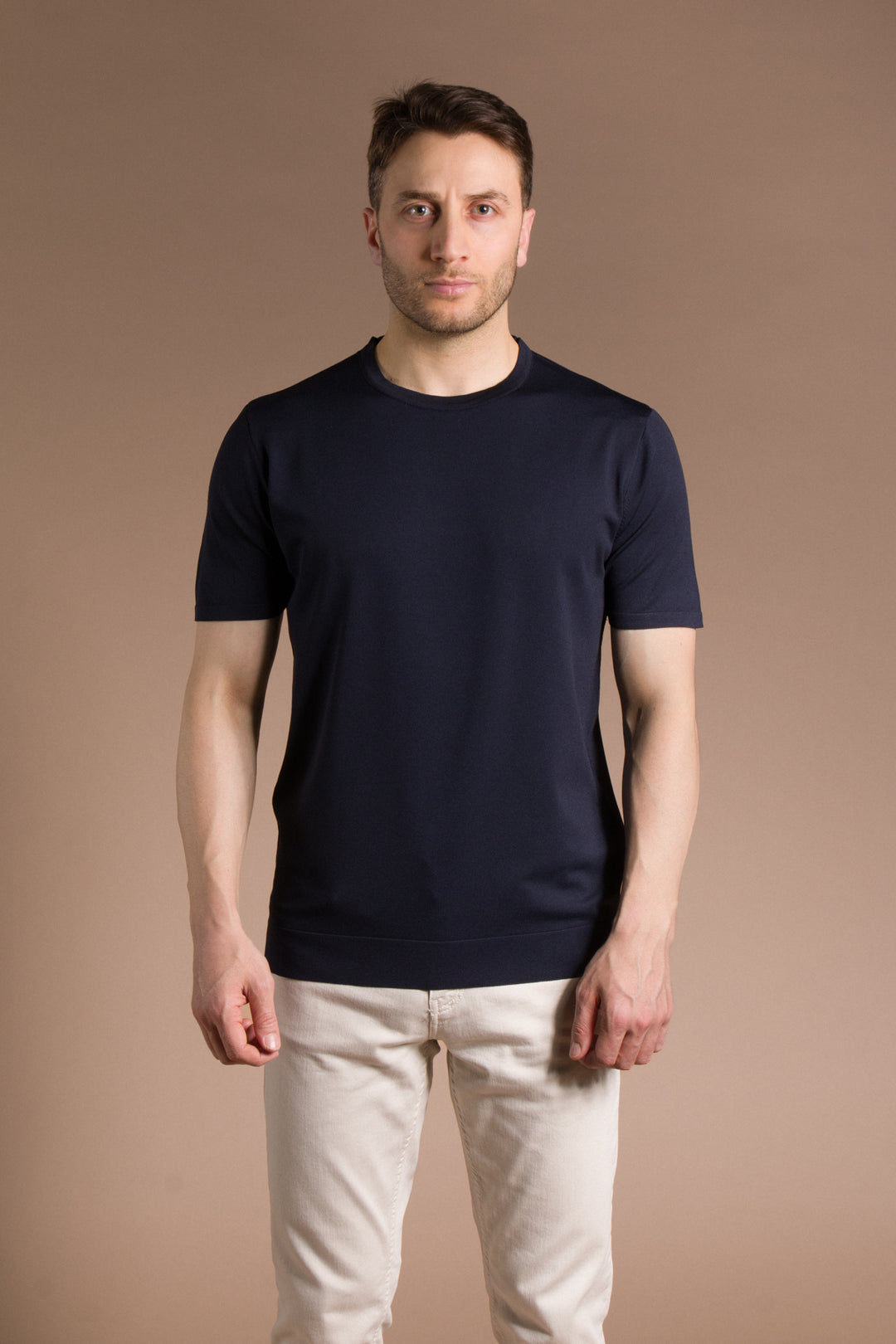 Basic Triko T-Shirt O Yaka