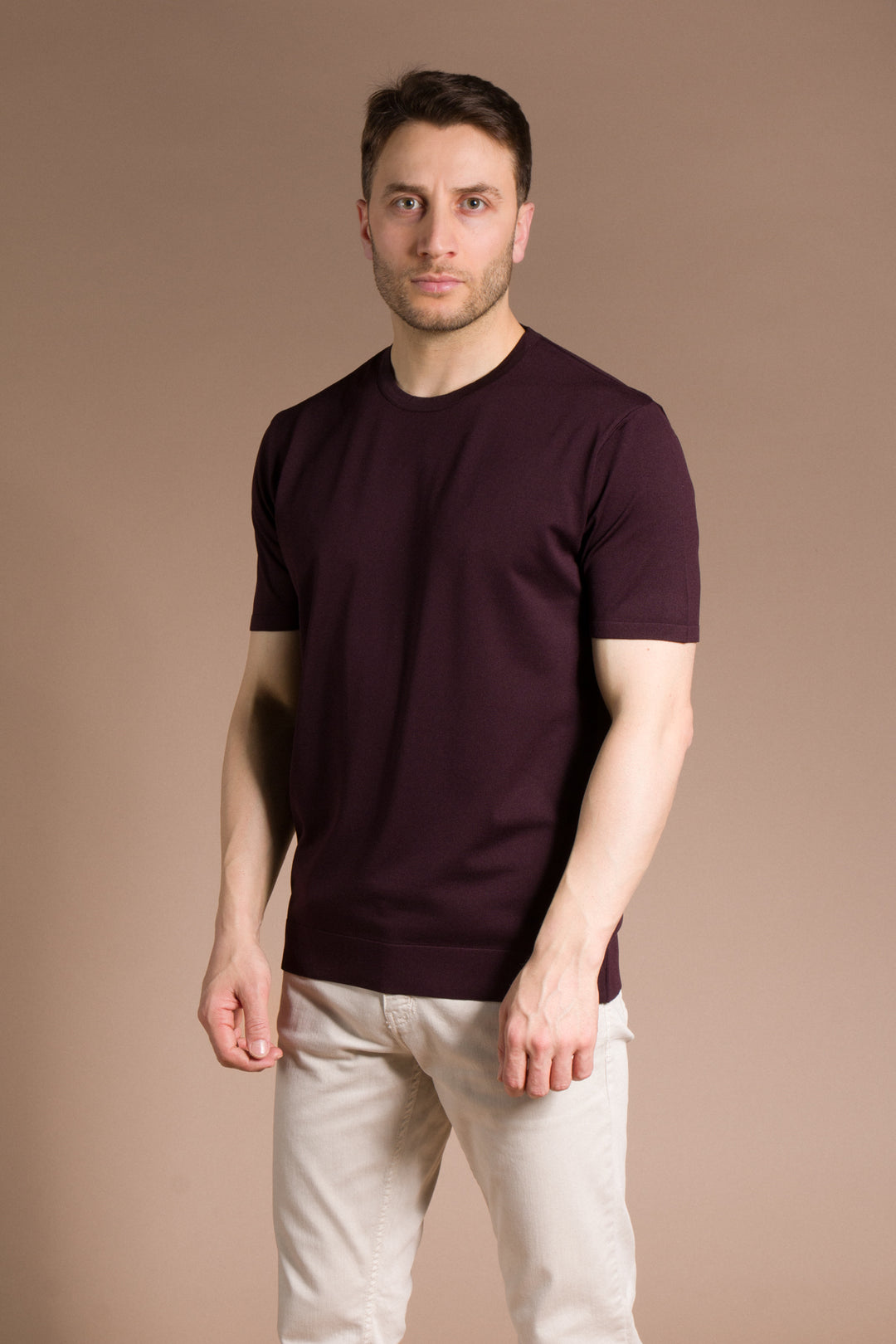 Basic Triko T-Shirt O Yaka
