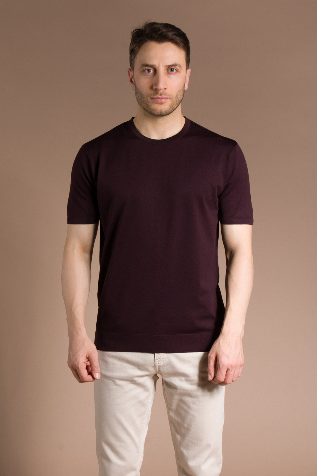 Basic Triko T-Shirt O Yaka