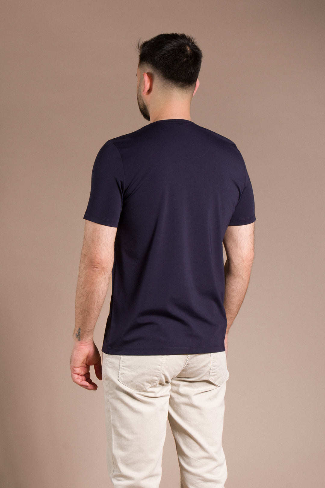 Omuz Detaylı Basic T-Shirt
