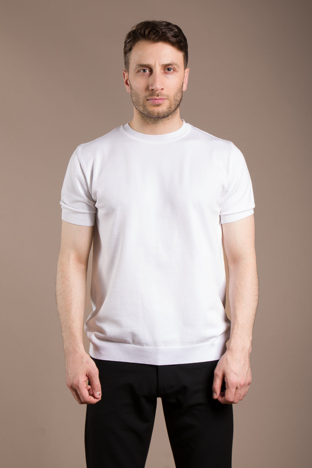 Basic Triko O Yaka T-Shirt