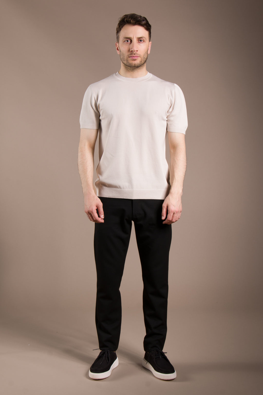Basic Triko O Yaka T-Shirt