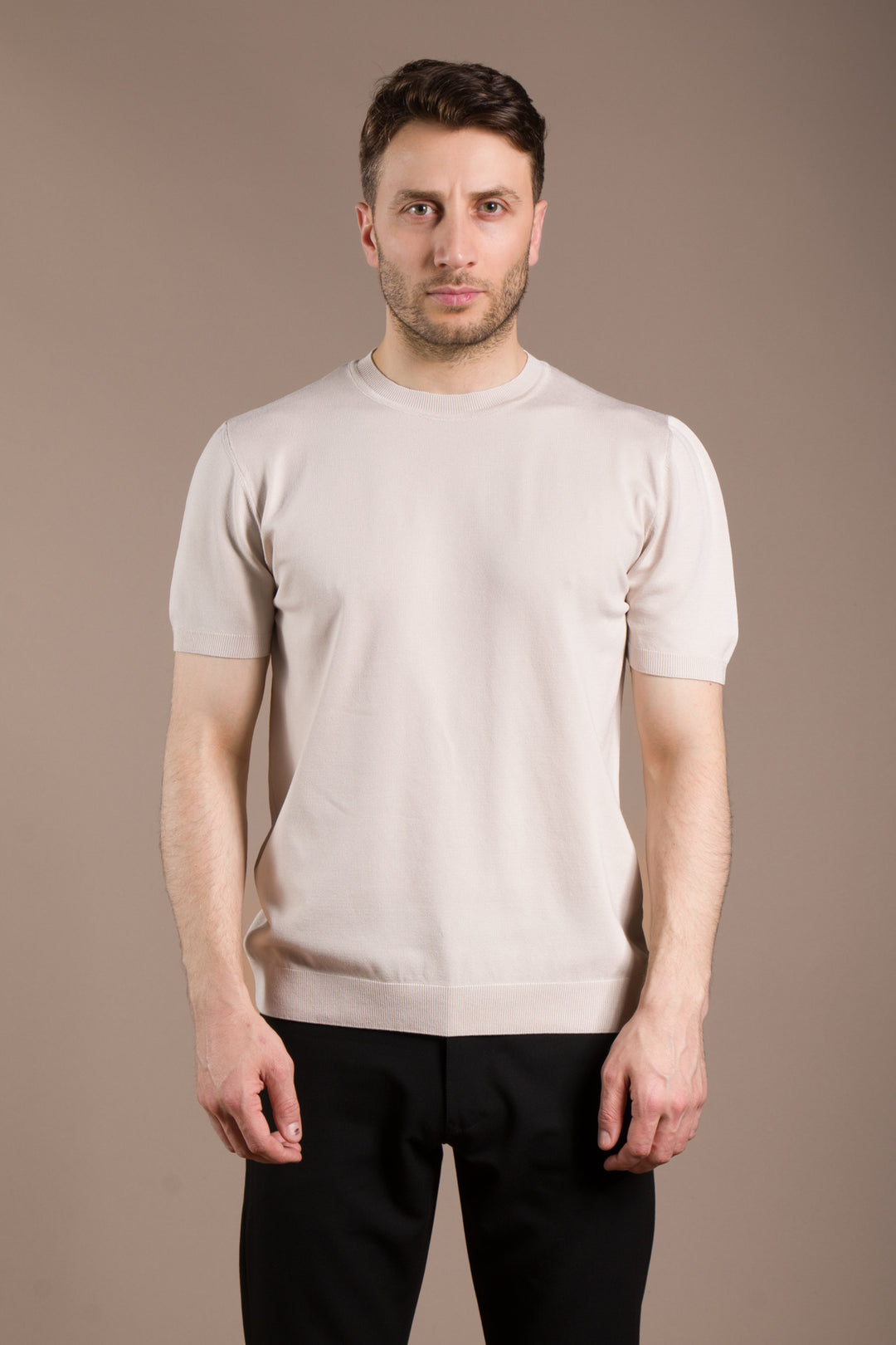 Basic Triko O Yaka T-Shirt