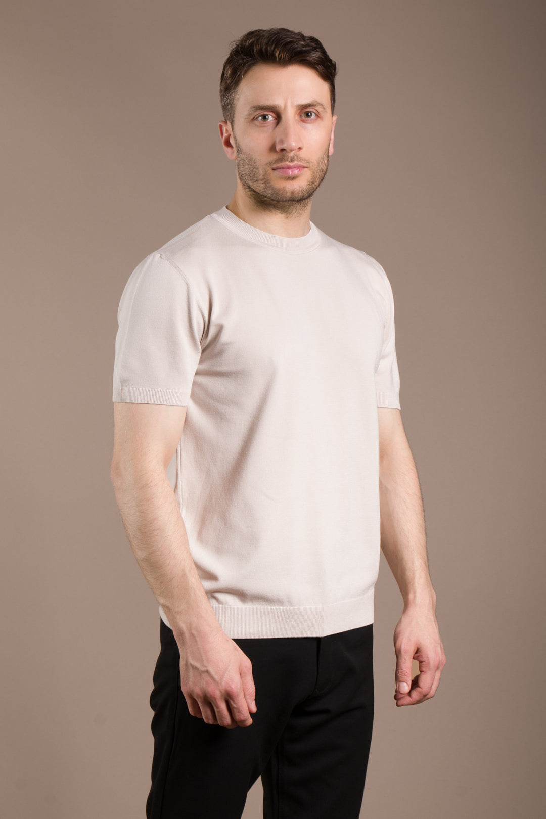 Basic Triko O Yaka T-Shirt