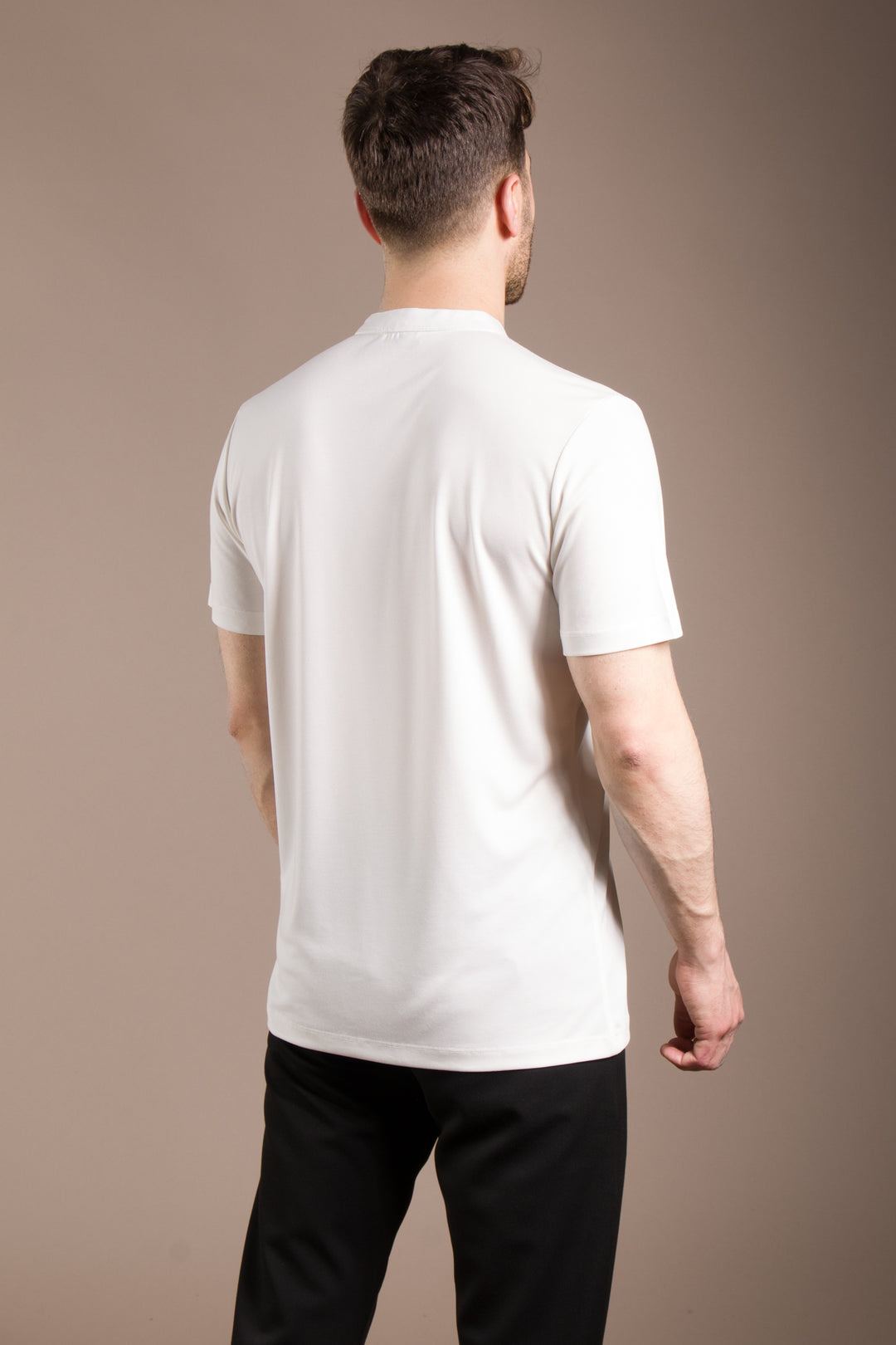 Çıtçıtlı Soft O Yaka T-Shirt