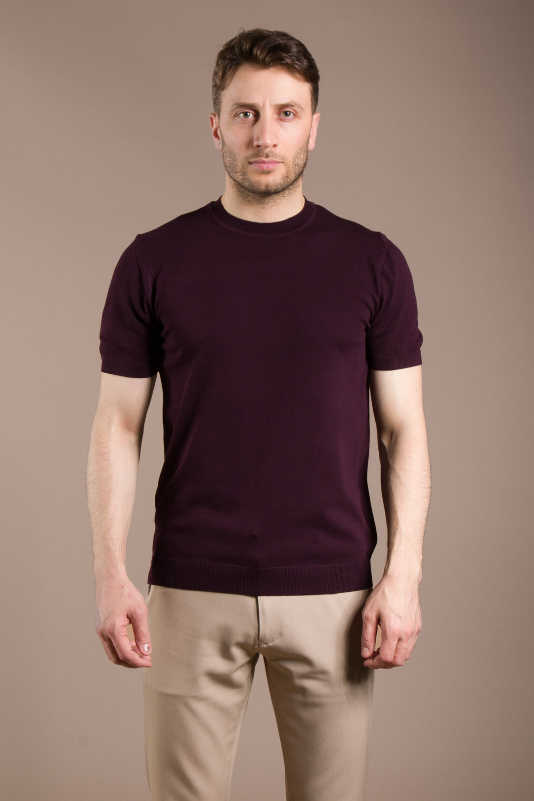 Basic Triko O Yaka T-Shirt