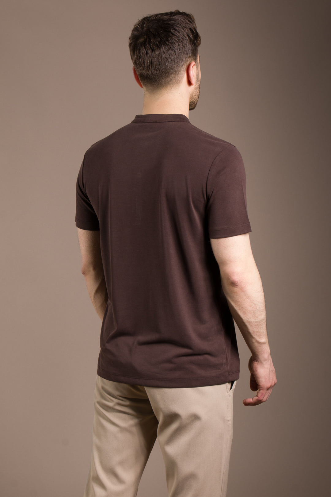 Çıtçıtlı Soft O Yaka T-Shirt