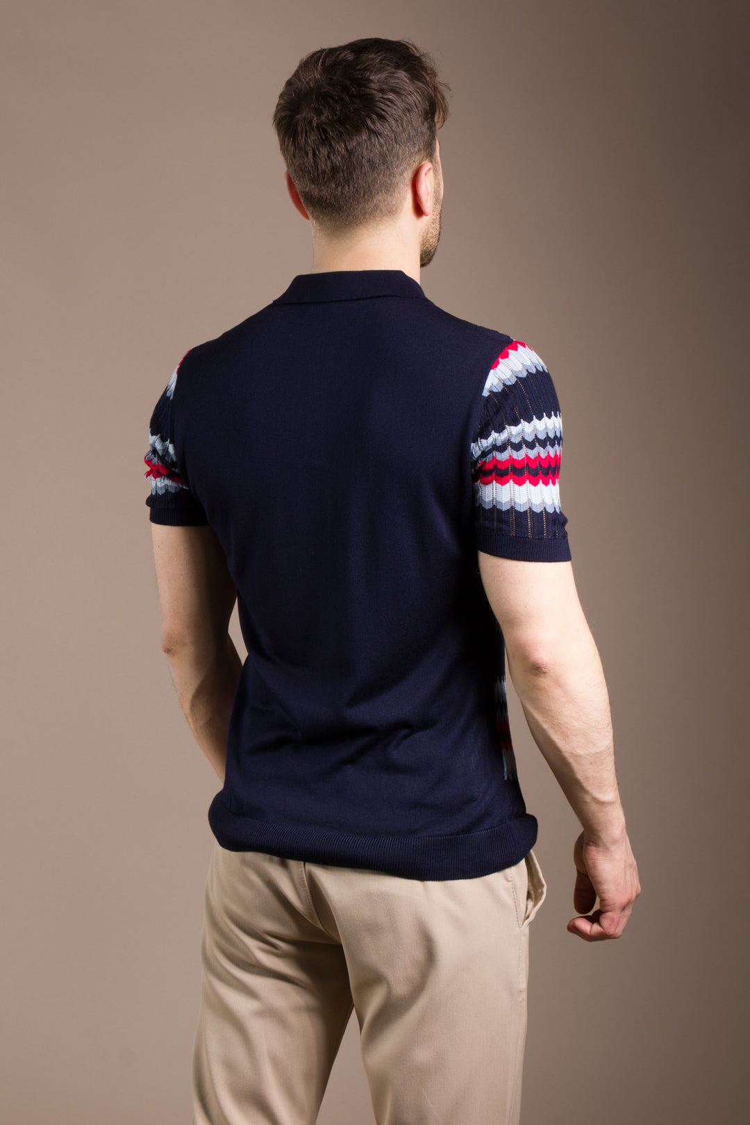 Batik Desen Polo Yaka T-Shirt