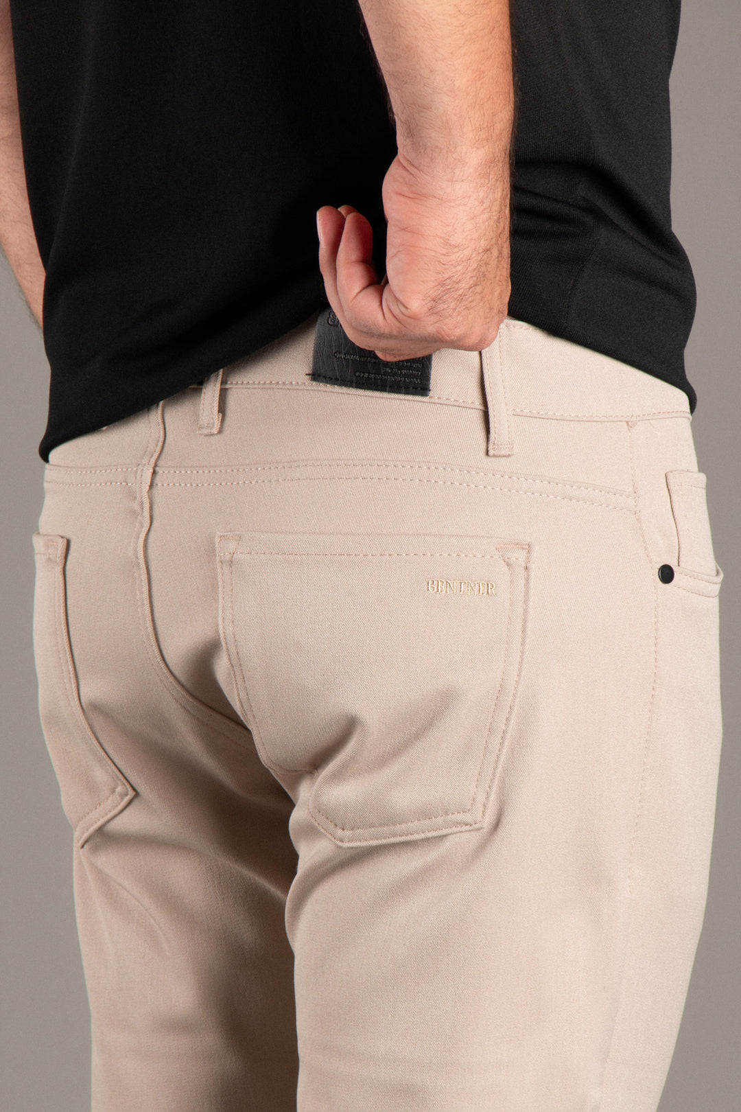 Slim Fit Basic Keten Pantolon