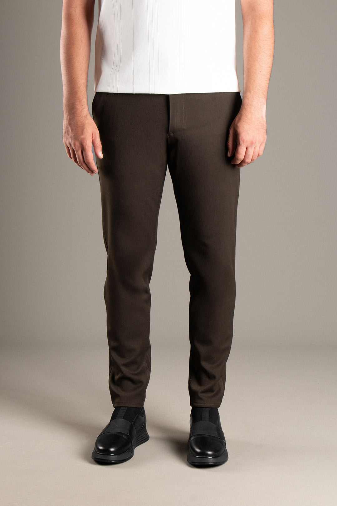 Slim Fit Keten Pantolon