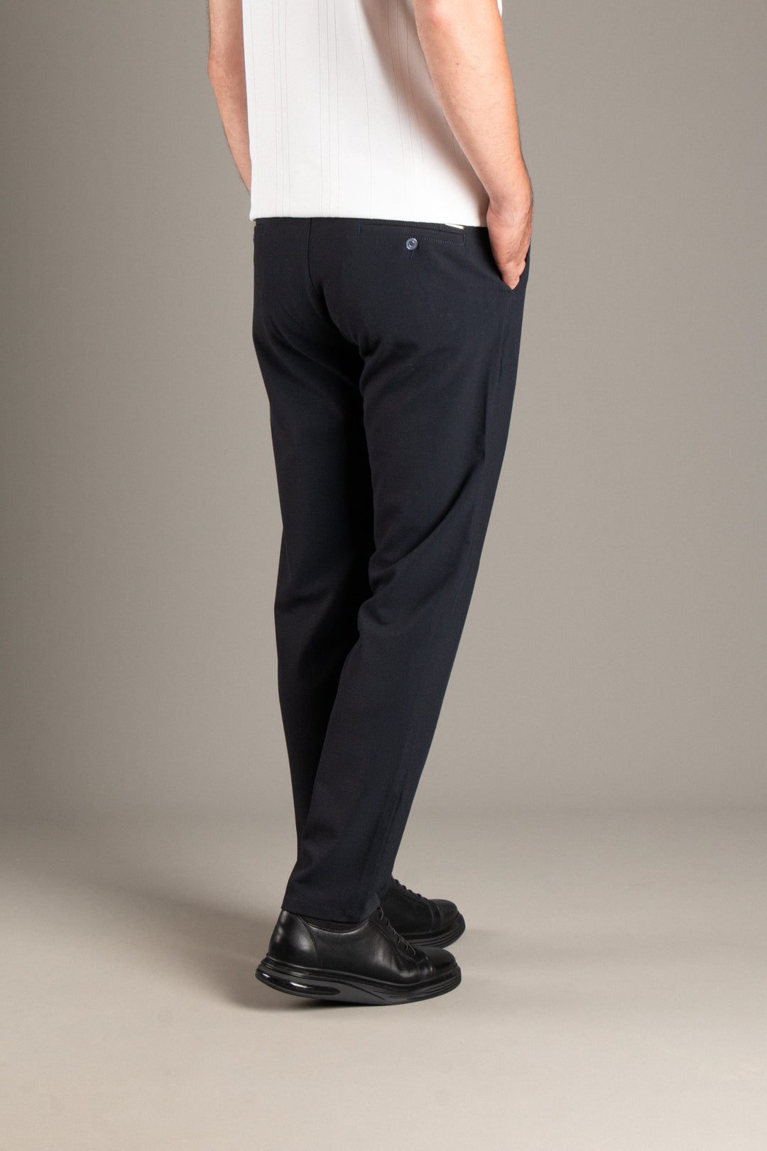 Slim Fit Gofre İpli Jogger