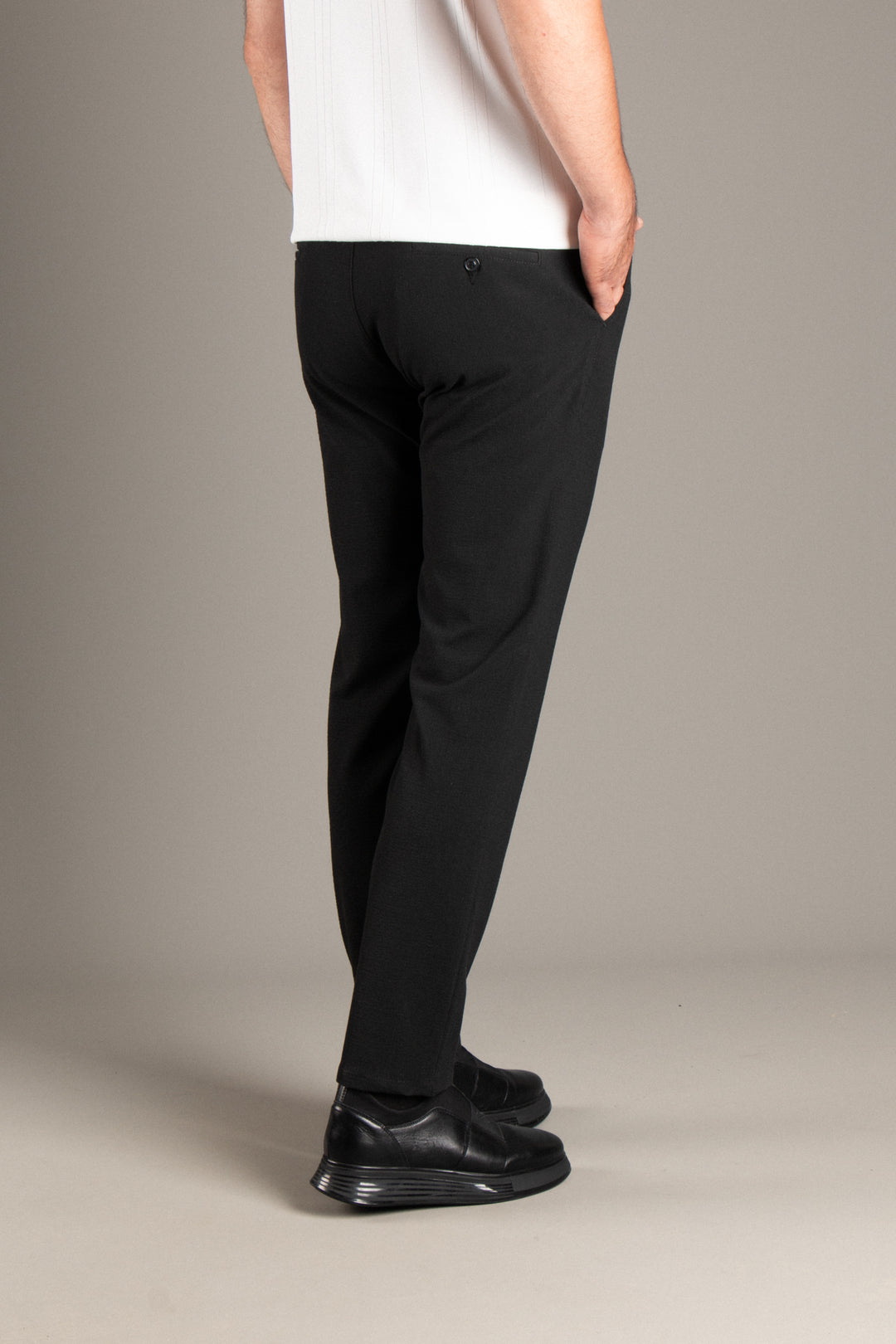 Slim Fit Gofre İpli Jogger