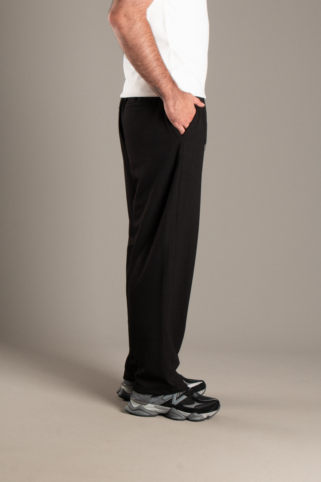 Gabardin Örme Baggy Pantolon