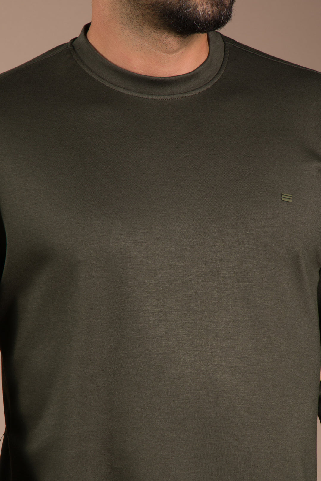 Haki Basic Soft Sweatshirt