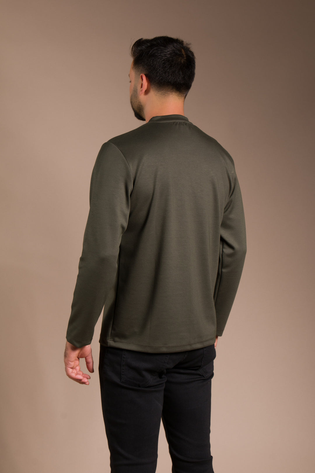 Haki Basic Soft Sweatshirt